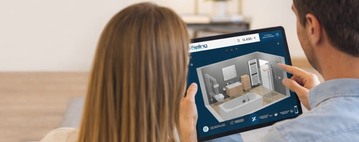 Frieling Badplaner mit KI – Dein individuelles Bad in 3D planen