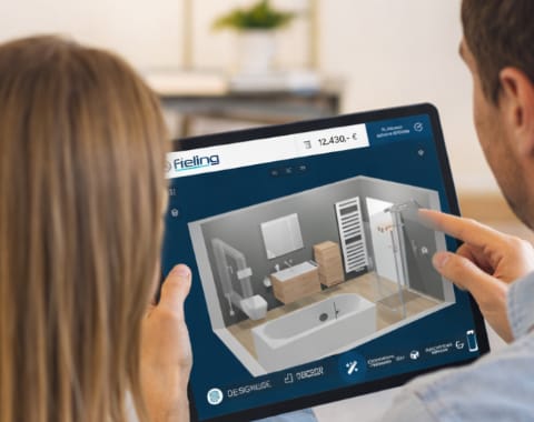 Frieling Badplaner mit KI – Dein individuelles Bad in 3D planen