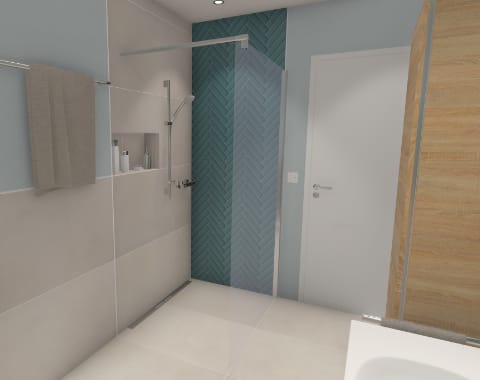 Die Dusche mit Komfort und ohne Hindernisse