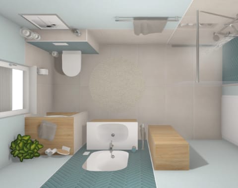 Ein Traum von Skandi-Design auf nur 7 Quadratmetern – mit Waschmaschine!