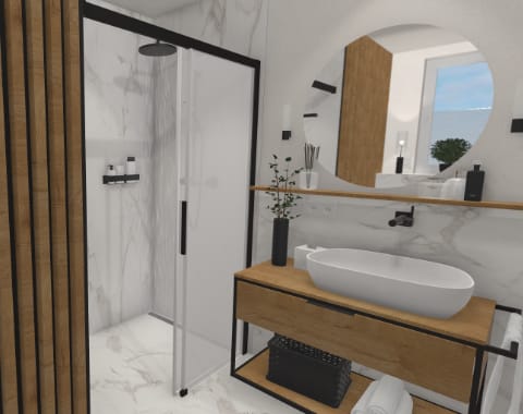 Fünf Quadratmeter, ein großer Anspruch – Wie ein Gäste-Duschbad zur Visitenkarte wurde