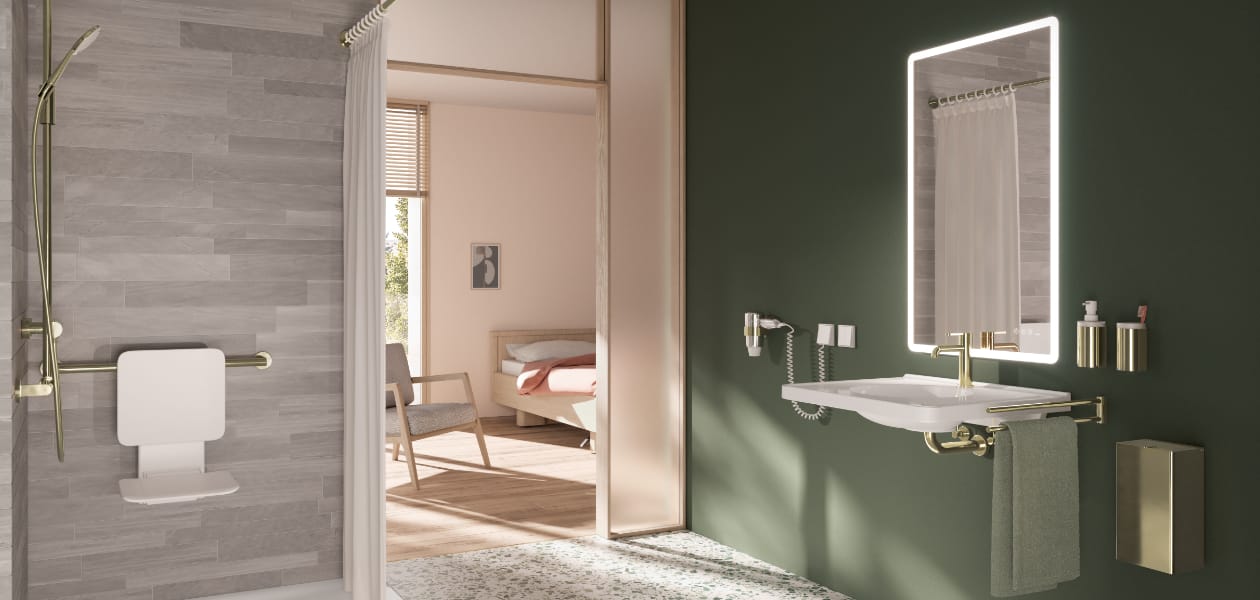 DIE PVD Oberflächen bringen Farbe ins Badezimmer