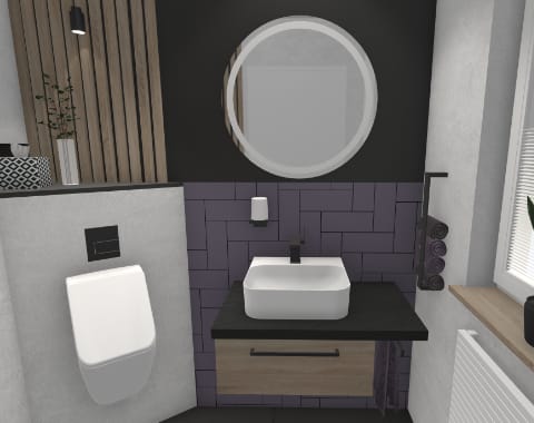 Violett als mutige Designentscheidung