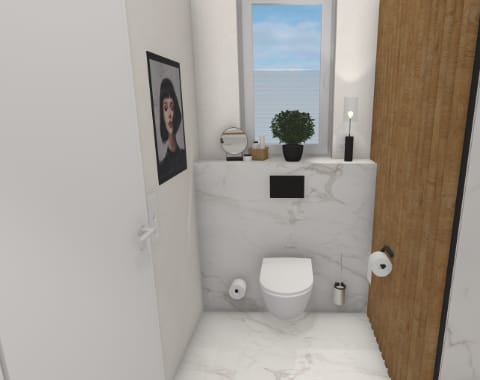 Bodenebene Dusche mit viel Platz