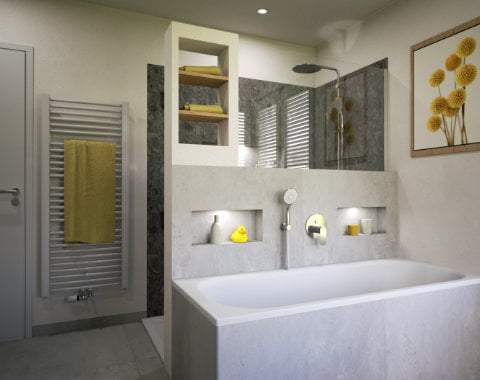 Weg von der Planung hinein in das Leben einer dreiköpfigen Familie