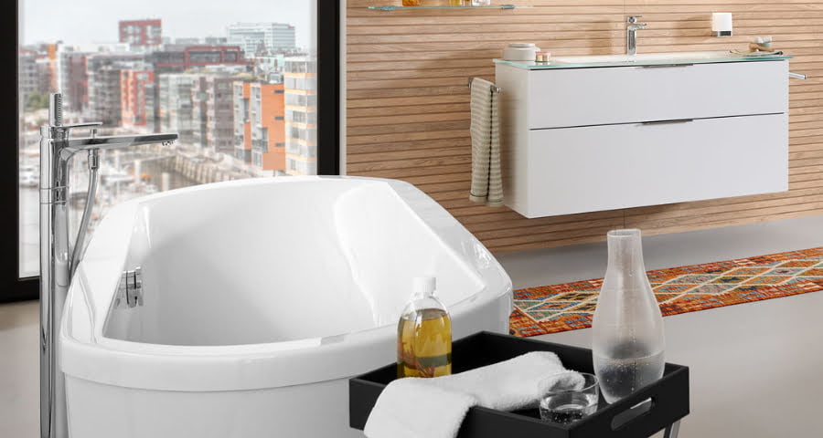 Baden mit dem Blick auf die Skyline Hamburgs? Da werden Träume wahr.