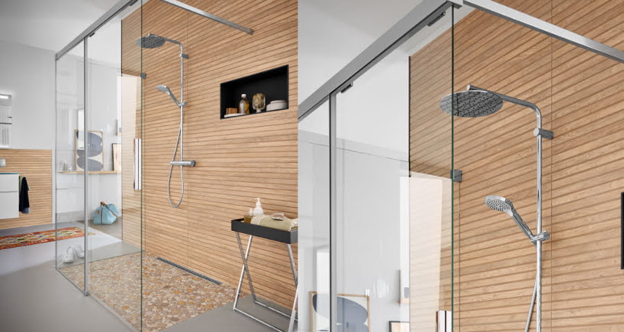 Duschen wie die Könige und Königinnen. Diese Regendusche lässt keine Wünsche offen.