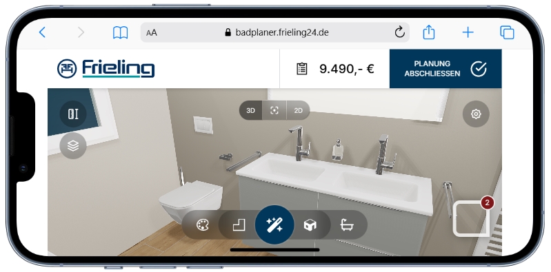 Plane mit echten Produkten, die du auch in der Ausstellung findest