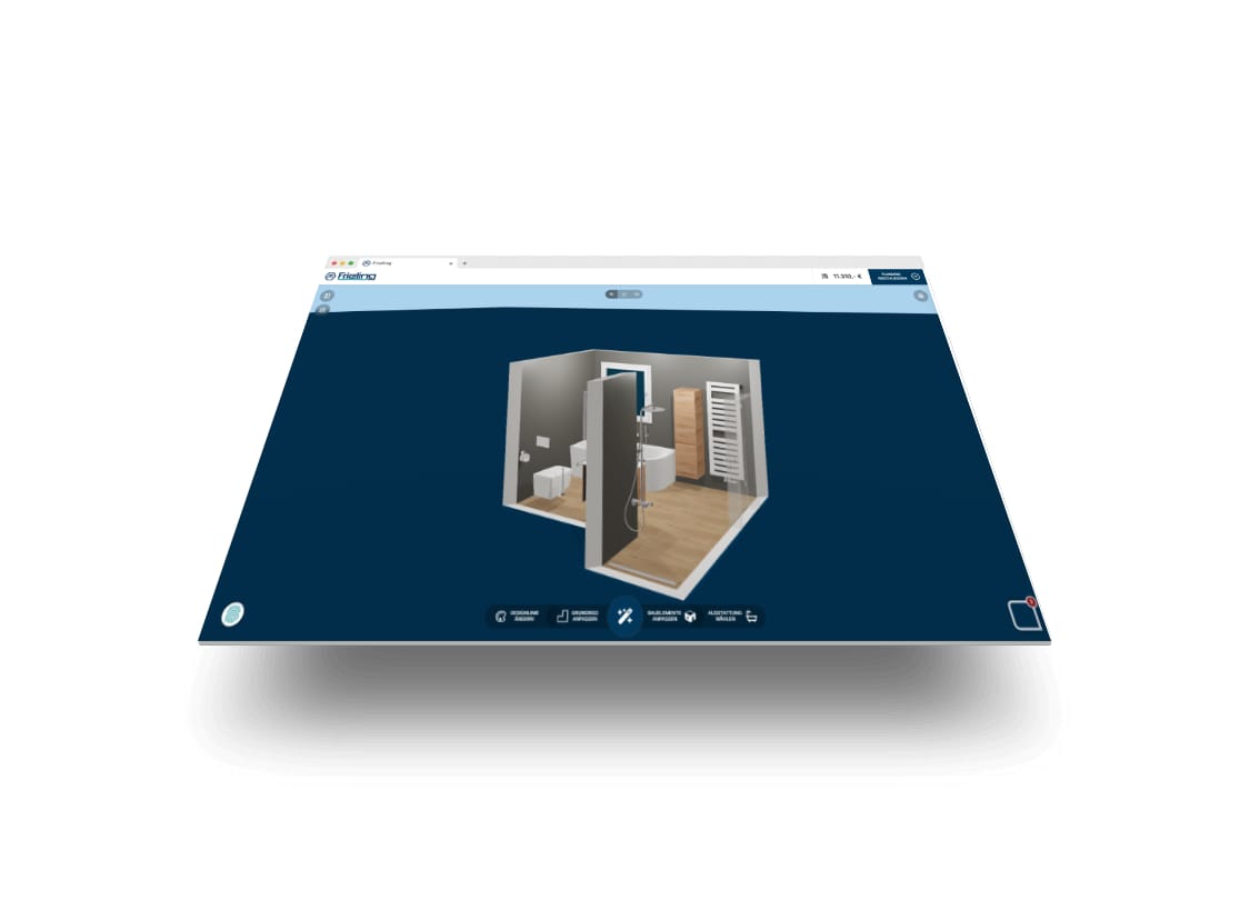 Planung ist das halbe Bad