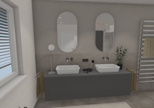 Der Doppelwaschtisch: Stilvolle Eleganz trifft auf praktische Funktionalität