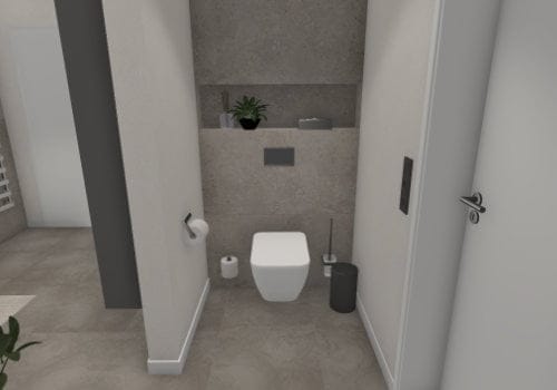 Die eingemauerte Toilette: Diskrete Lösungen für mehr Privatsphäre