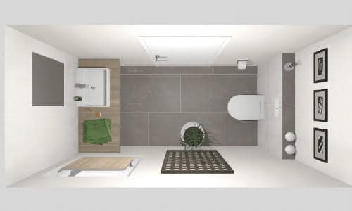 Das kleine Gäste-WC | 3 qm