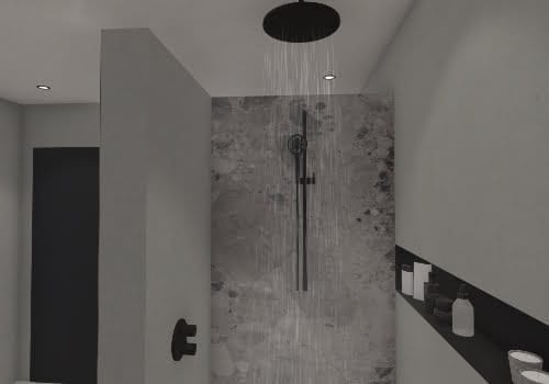 Luxuriöse Regendusche