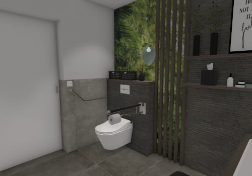 Clever gelöst: Das Dusch-WC