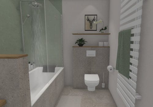 Intelligentes Design: Die Toilette im kleinen Badezimmer