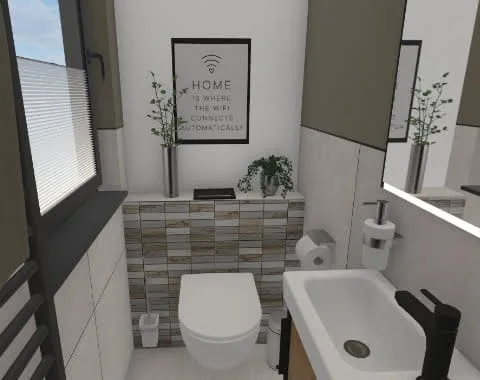 Das platzsparende Gäste-WC – 1,4 qm