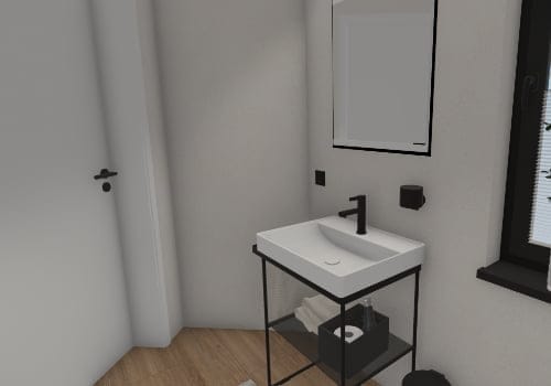 Moderner Blickfang: Der Waschtisch