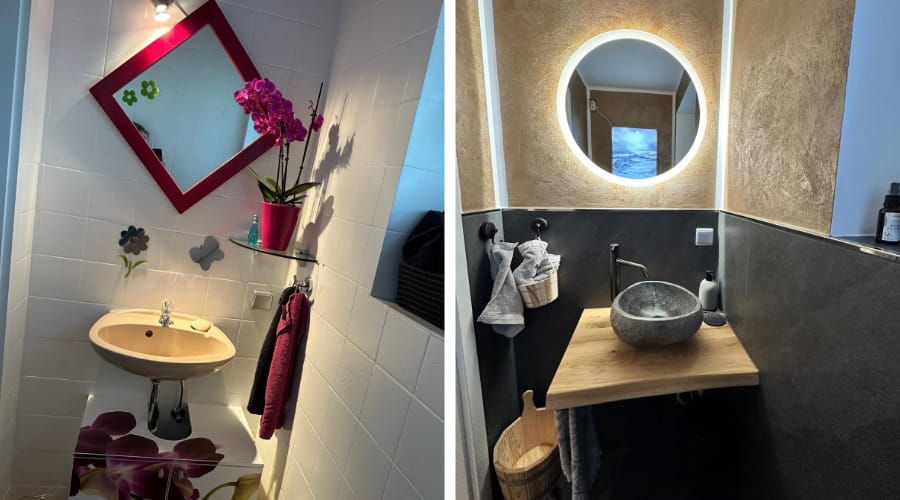 Update fürs kleine Gäste-WC