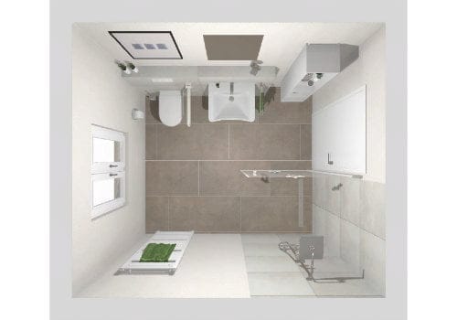 Das barrierefreie Bad | 7 qm