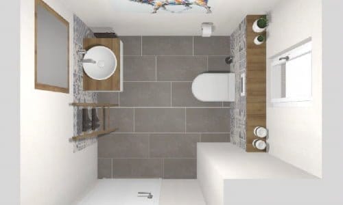 Das skandinavische Gäste-WC | 4 qm